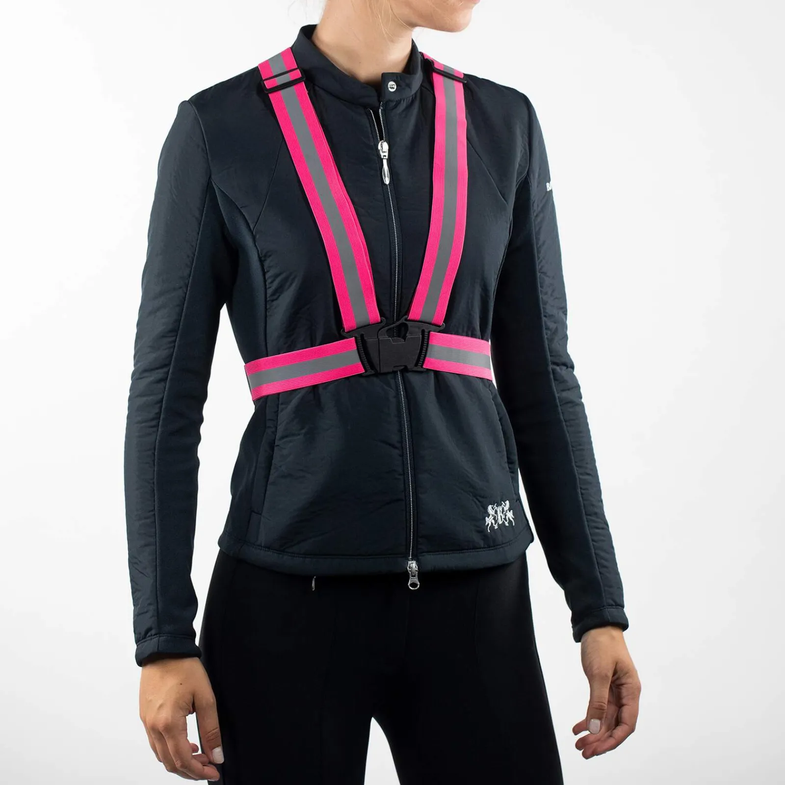 Outlet Adjustable Reflective Stripe Riding Vest Hi Viz Riding Wear|Hi Viz Riding Wear