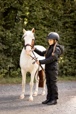 Discount Annica JR Kid´s Waterproof Padded Overall Kids Riding Jackets & Gilets|Jodhpurs & Breeches