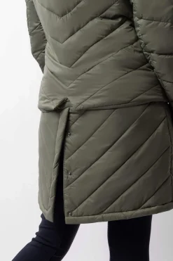 Hot Aurora Padded Parka Riding Riding Jacket with Removable Skirt Women Coats & Jackets