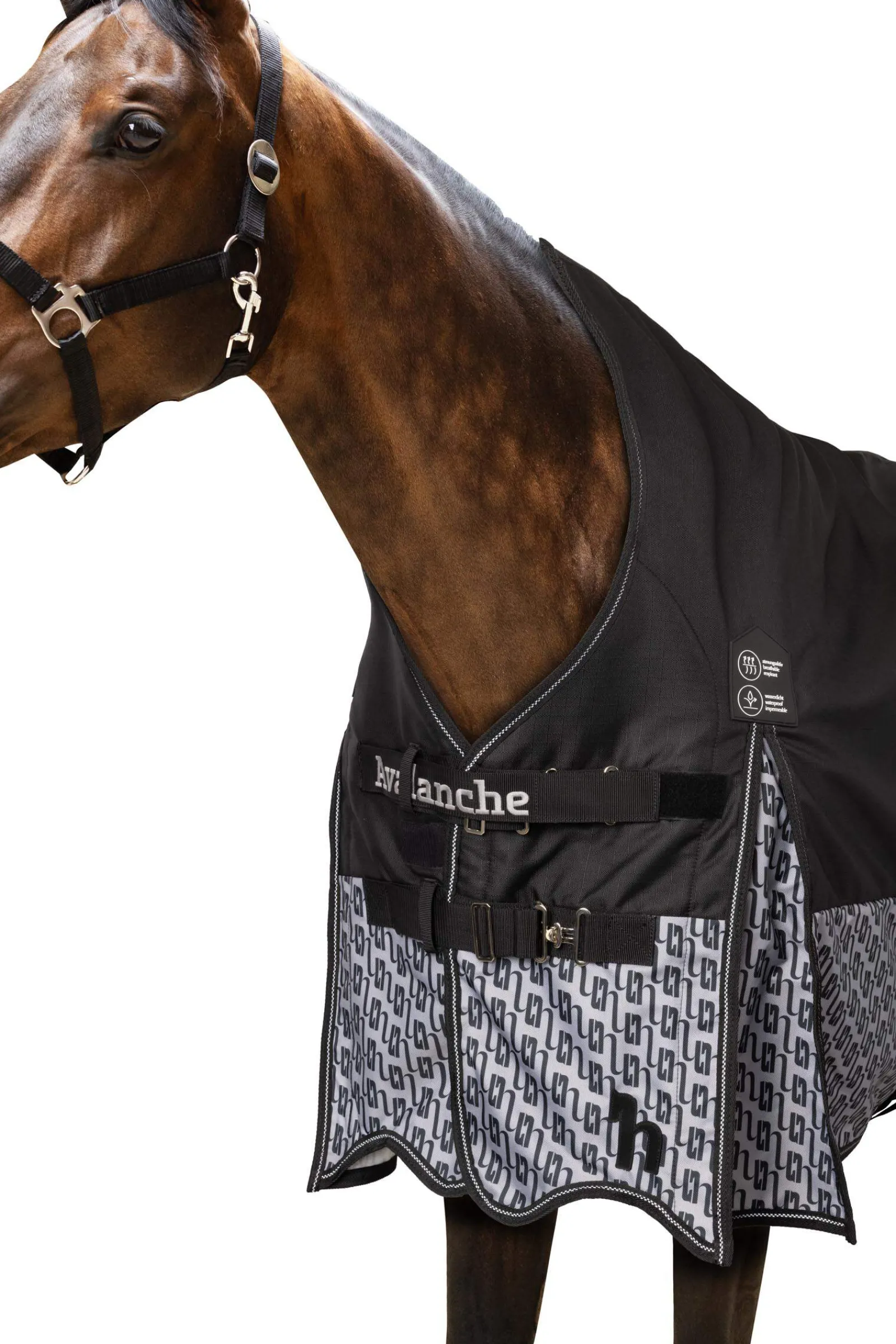 Sale Avalanche 1200D Lite Medium Turnout with Fleece lining Lightweight Turnout Rugs