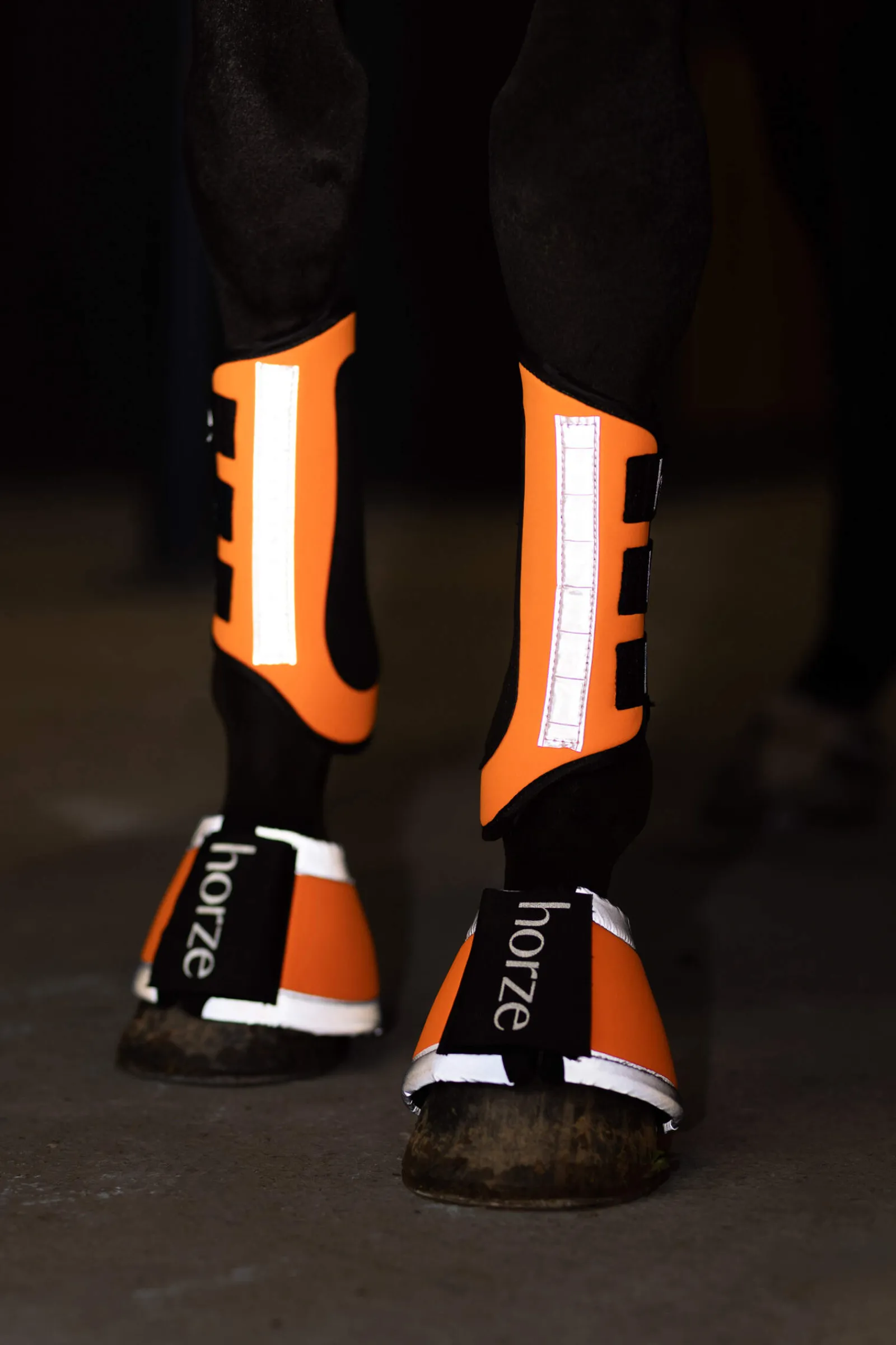 Best bZeen Reflective Neoprene Bellboots Hi Viz Horse Wear|Hi Viz Horse Wear