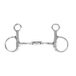 Outlet Double-Jointed Baucher Bit B-ring Snaffle|Baucher Bits