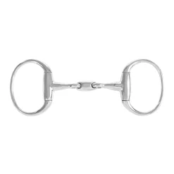 Fashion Double-Jointed Eggbutt Bit, 14mm Eggbutt Snaffles Bits