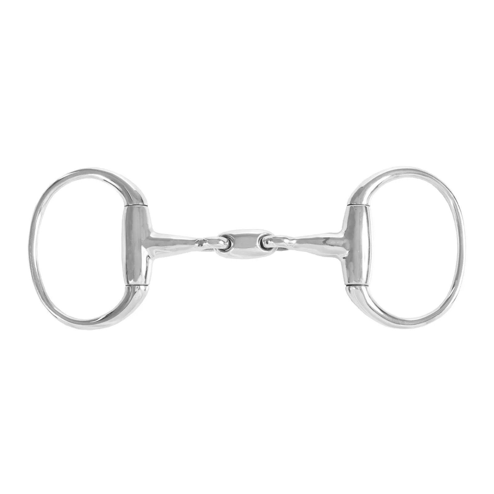 Fashion Double-Jointed Eggbutt Bit, 14mm Eggbutt Snaffles Bits