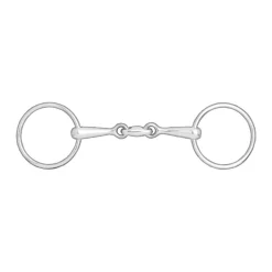 Sale Double-Jointed Loose Ring Snaffle, 14mm Loose Ring Snaffles