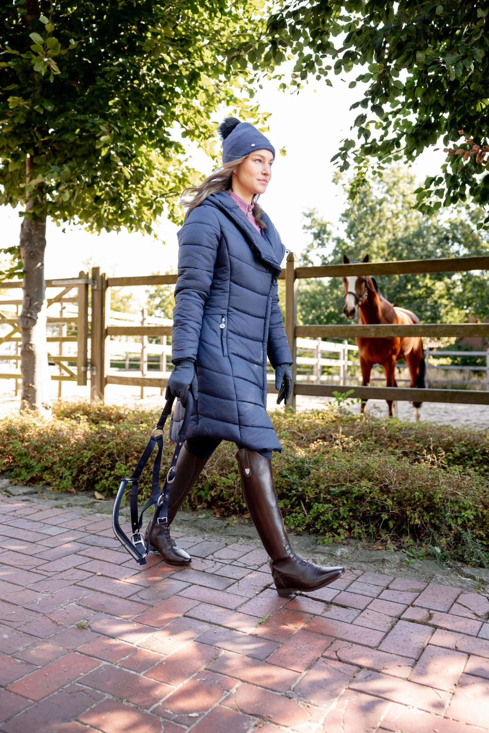 Fashion Edith Women´s Longer Padded Coat Women Coats & Jackets