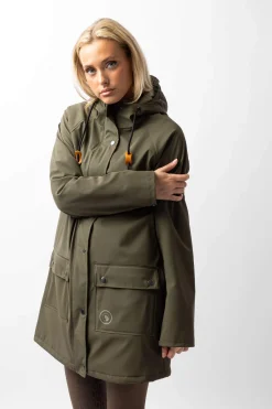 Outlet Elise Raincoat with Padded Lining Women Rain Clothing|Coats & Jackets