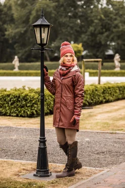 Outlet Emily Knitted Tube Scarf with Fleece Lining Scarves