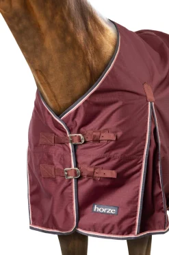 Hot Glasgow Turnout Rug with Fleece Lining and Reflective Accents, 0g Lightweight Turnout Rugs