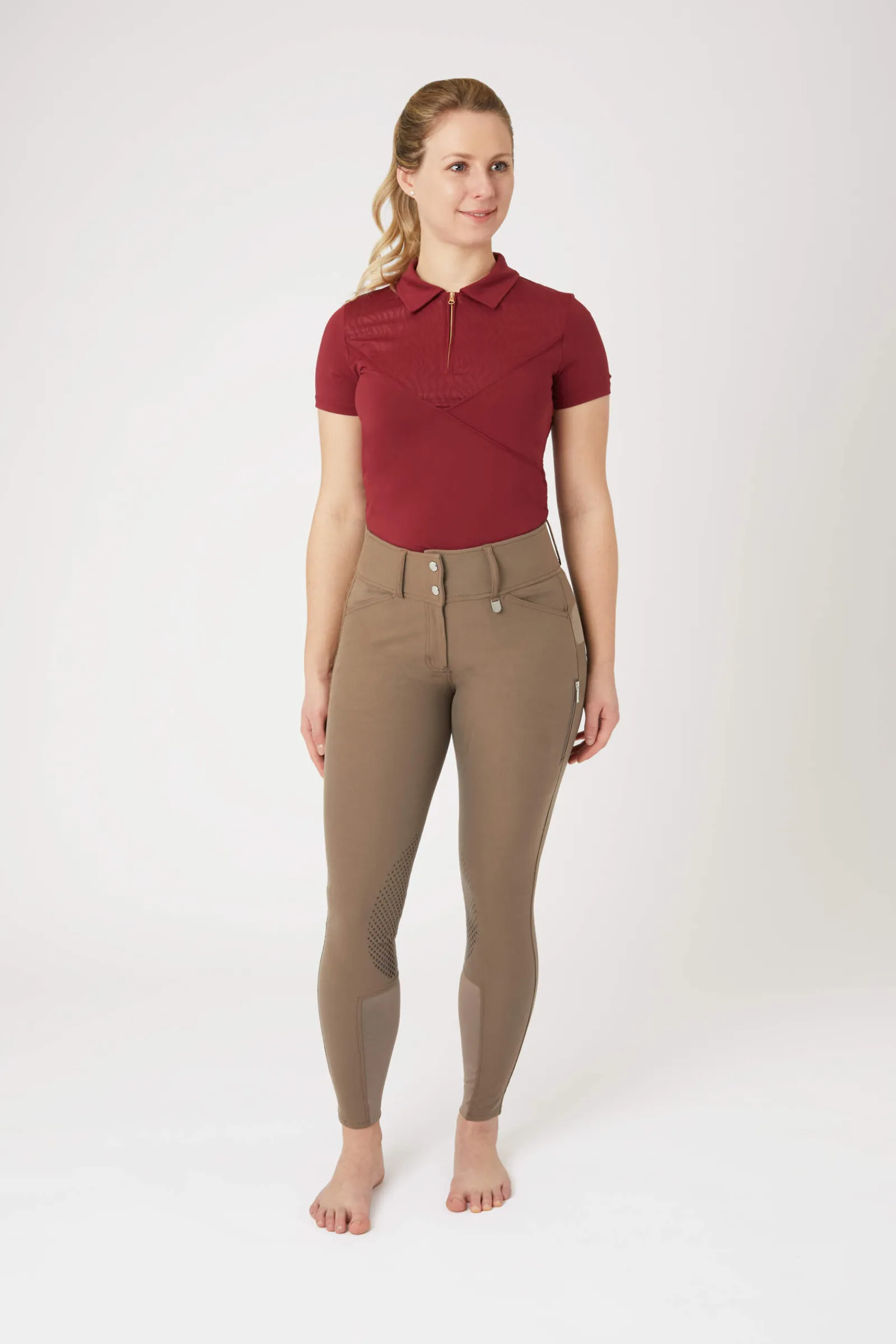 Sale Grand Prix II Women Knee Patch Breeches