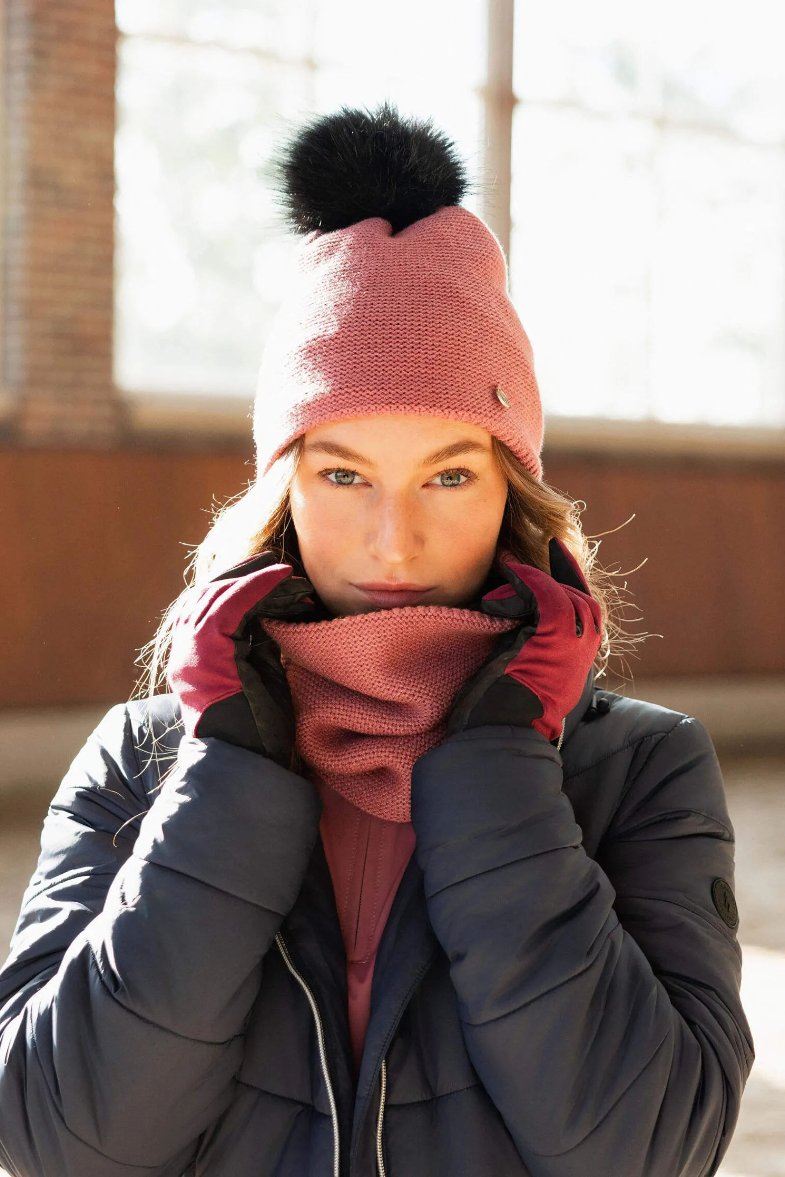 New Haze Knitted Hat Caps & Headbands
