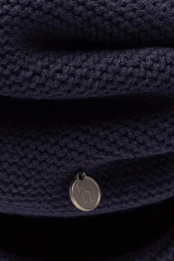 Online Haze Knitted Loop Scarves
