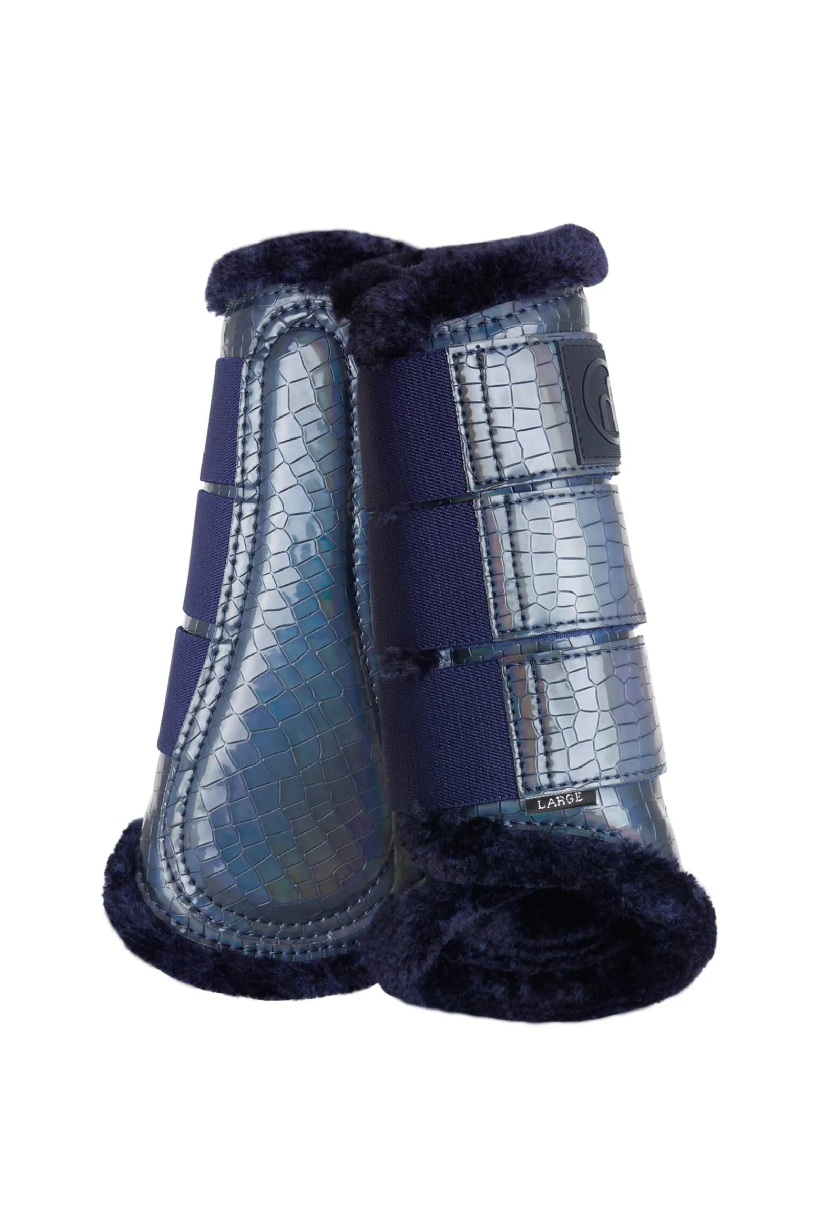 Discount Ice Water Hologram Brushing Boots Horse Boots