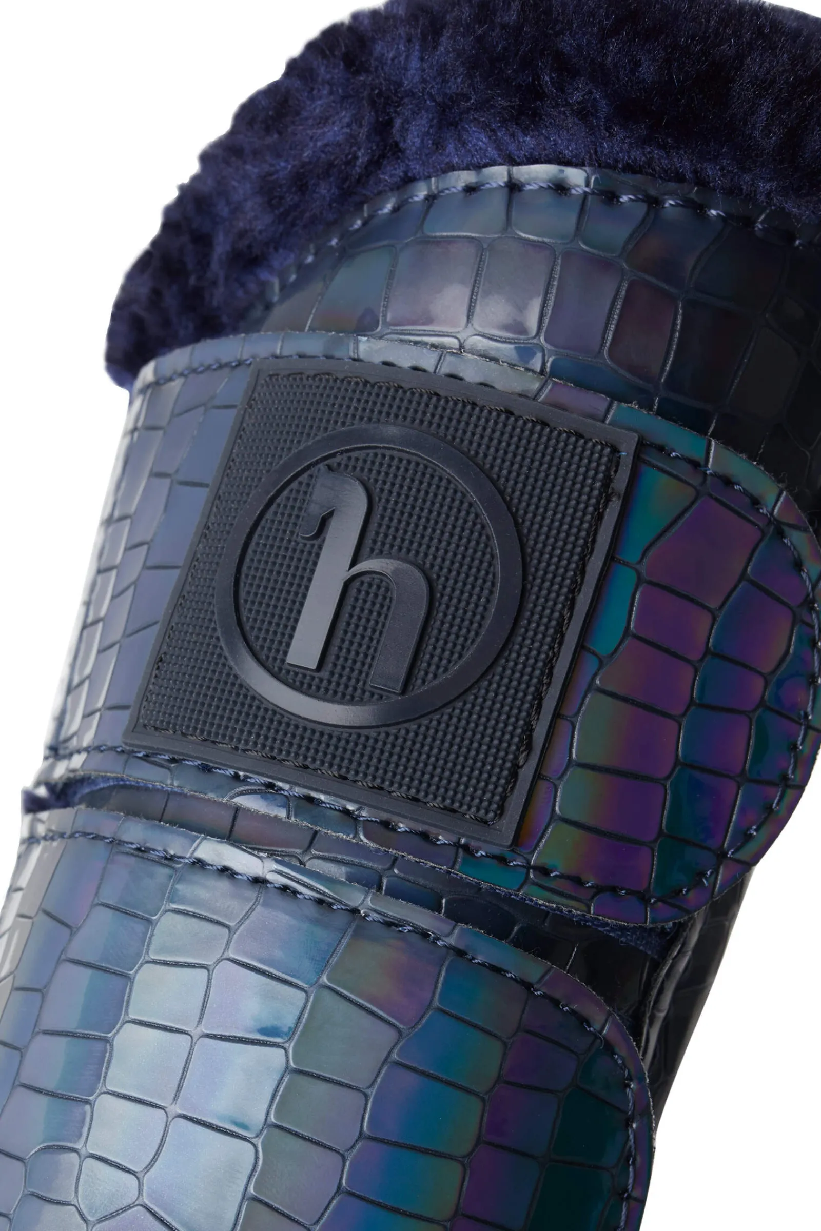 Discount Ice Water Hologram Brushing Boots Horse Boots