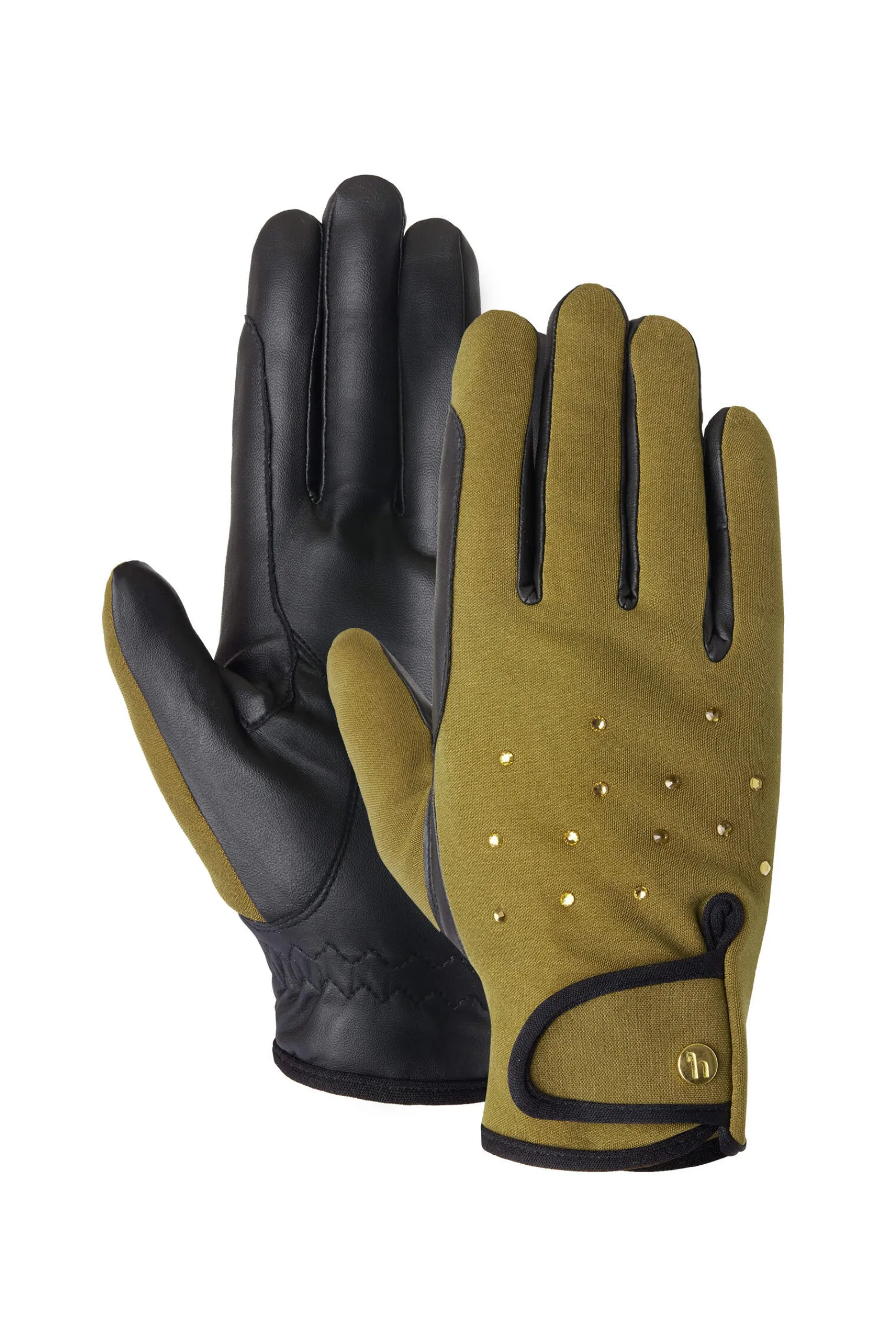 New Joana Winter Riding Gloves with Rhinestones Riding Gloves For Winter