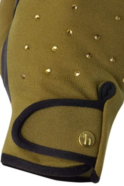 New Joana Winter Riding Gloves with Rhinestones Riding Gloves For Winter