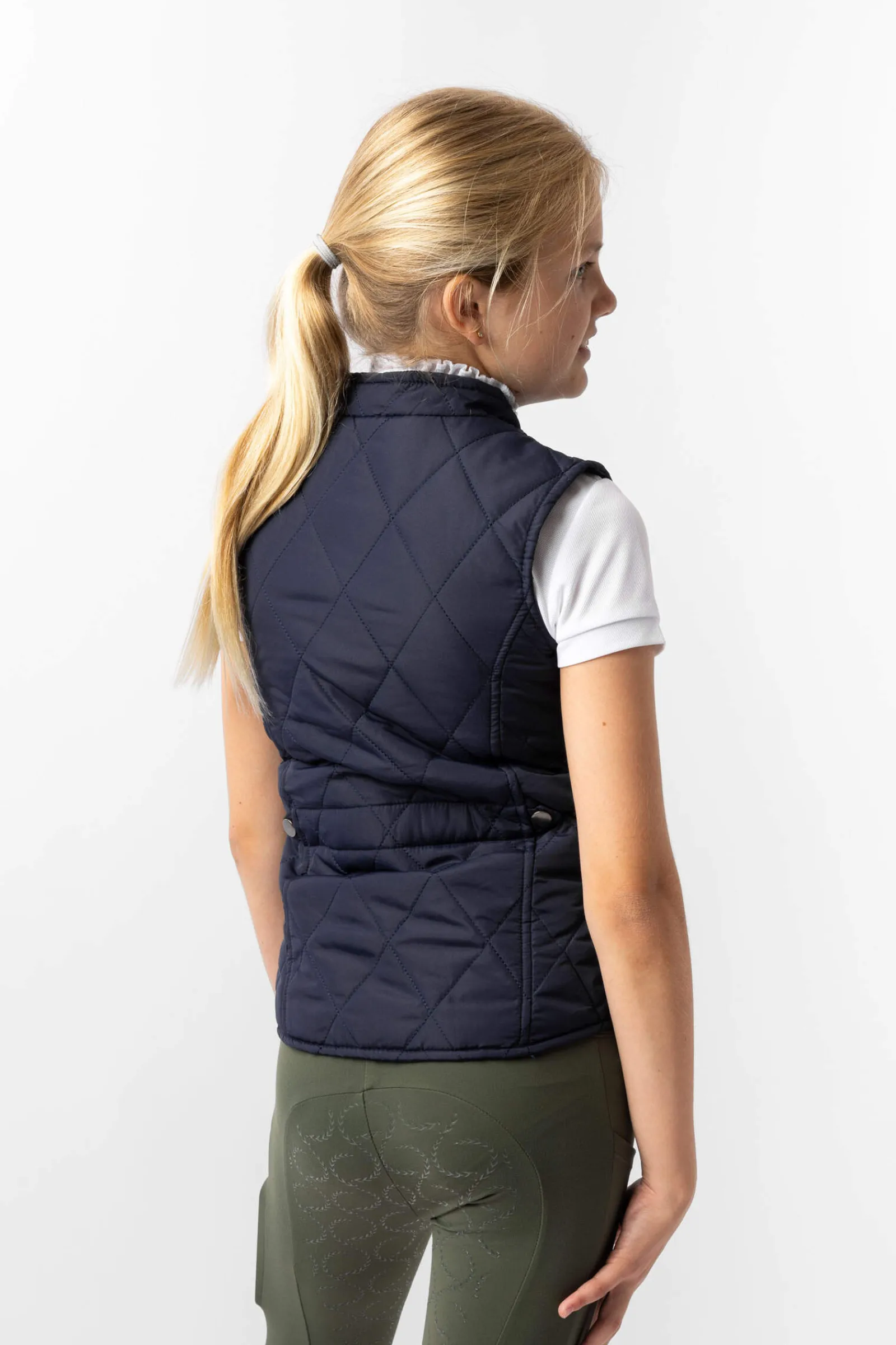 New Kids Classic Quilted Riding Vest Kids Riding Jackets & Gilets