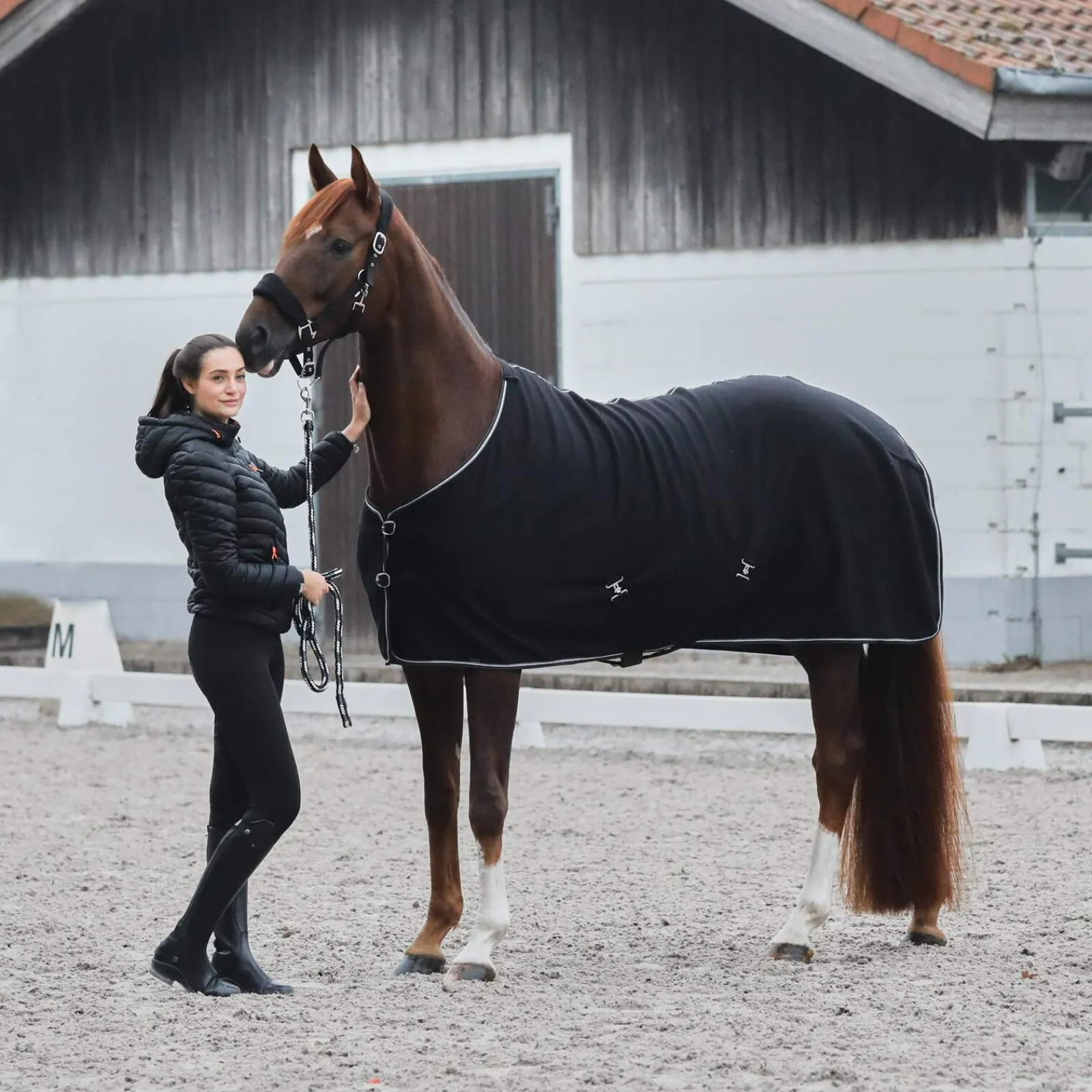 Fashion Kiel Halter with Fleece Headcollars & Halters