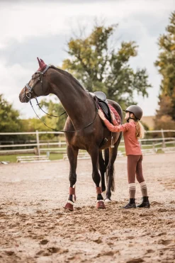 Outlet Leighton Teens Silicone Full Grip Breeches with Phone Pocket Kids Jodhpurs & Breeches