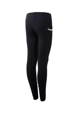 Fashion Lucinda Kids High Waist Silicone Full Seat Tights Kids Riding Tights