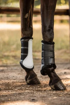 Discount Luminox Reflective Brushing Boots, Front Horse Boots