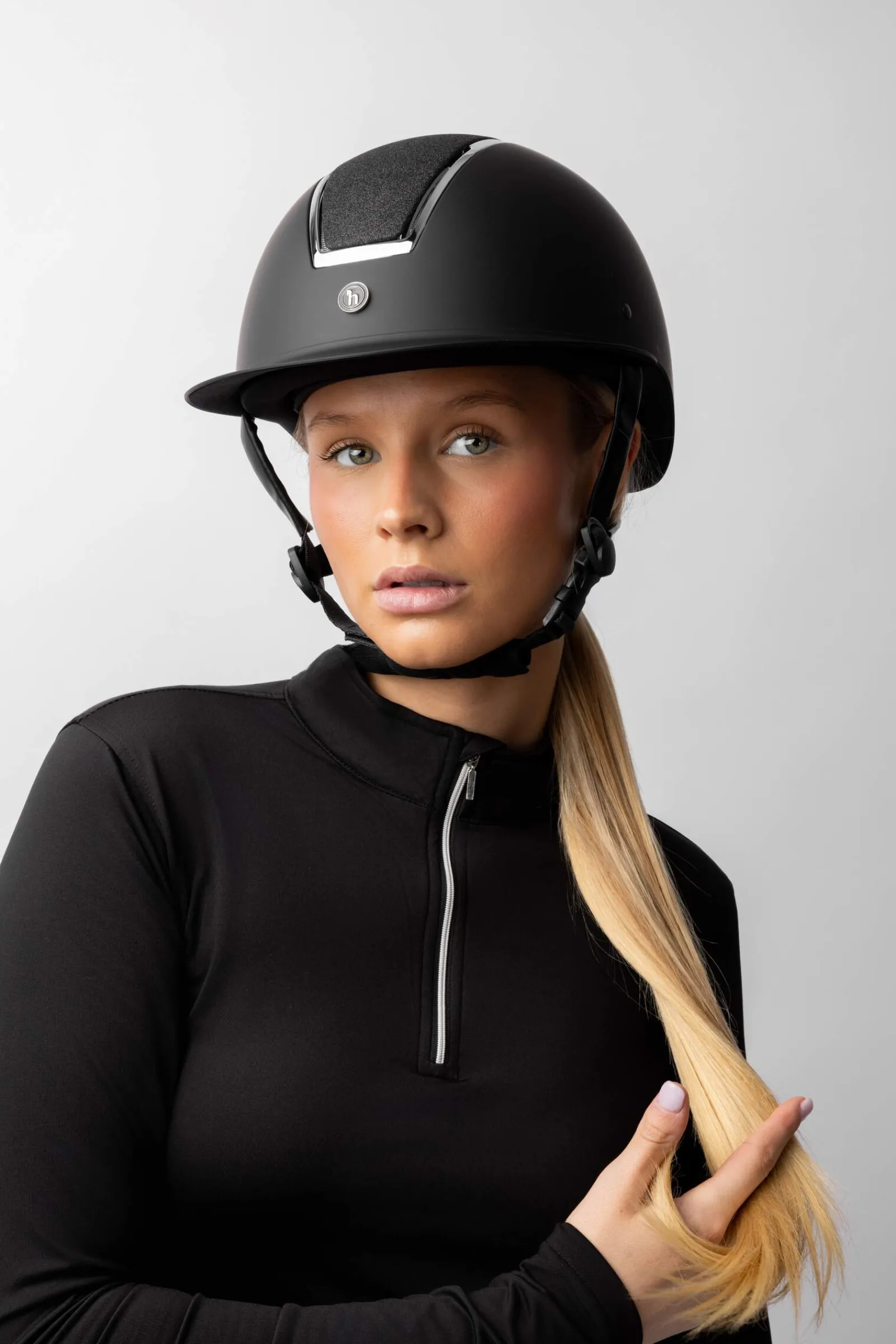 Hot Monarch Metallic Glitter II Helmet Riding Hats & Helmets