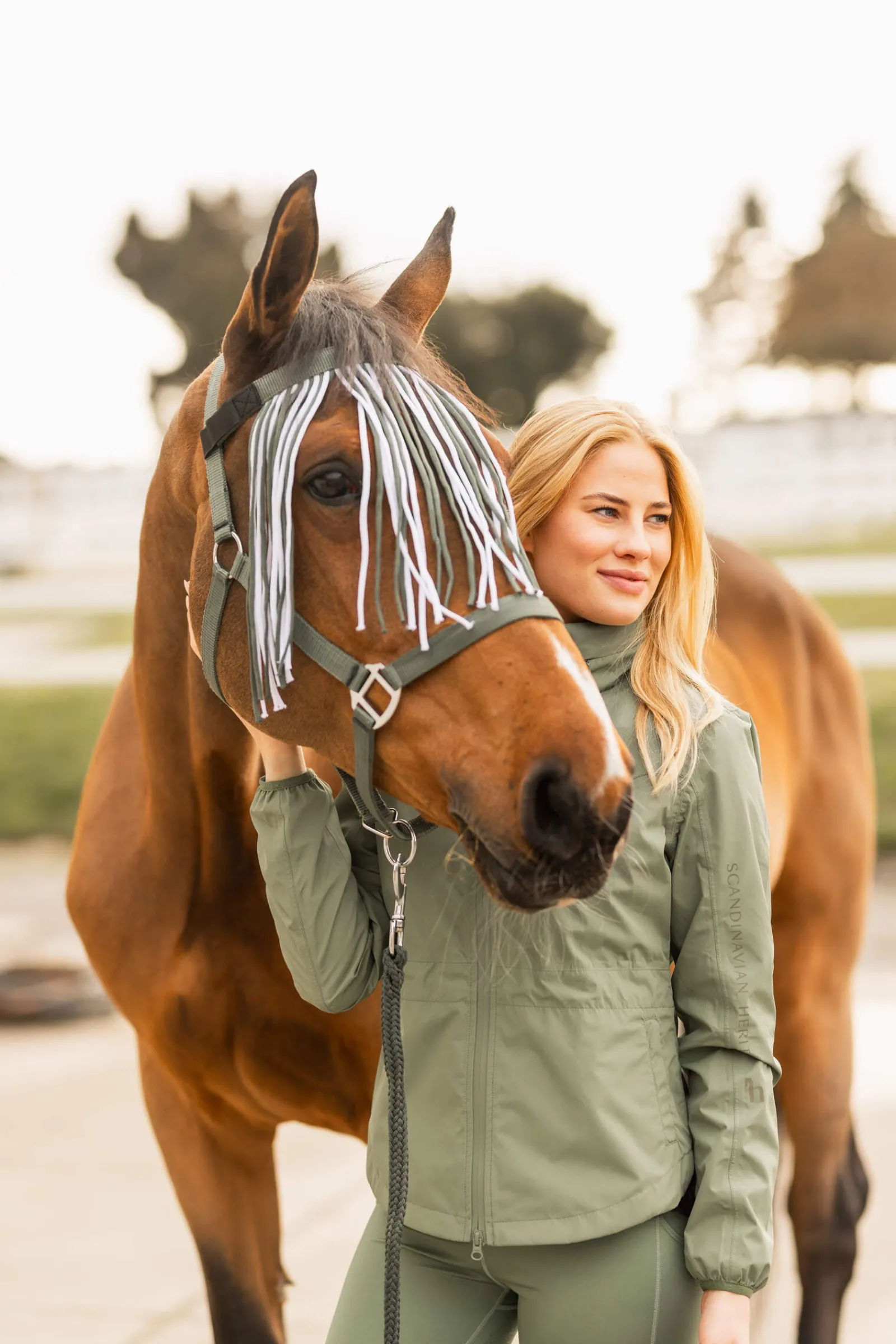 New Moreton Halter, Lead & Fly Veil Set Headcollars & Halters