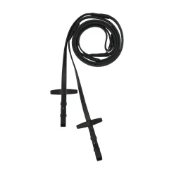 Fashion Muswell Leather Reins with Rubber Reins