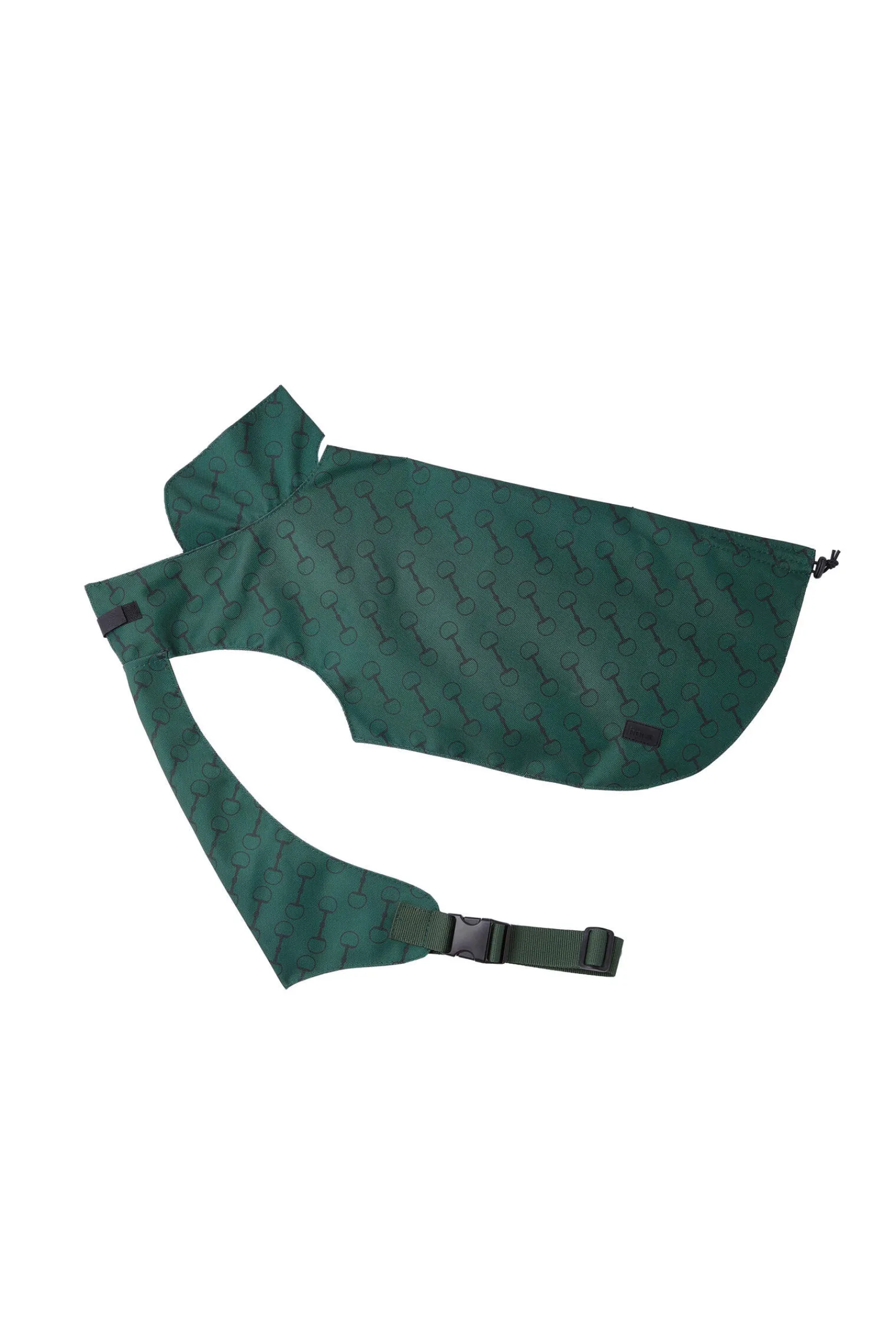 Discount Noir Dog Coat with Print Dog Rugs & Coats