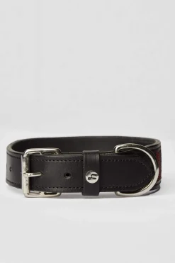 Outlet Noir Dog Collar with Stars Dog Collars
