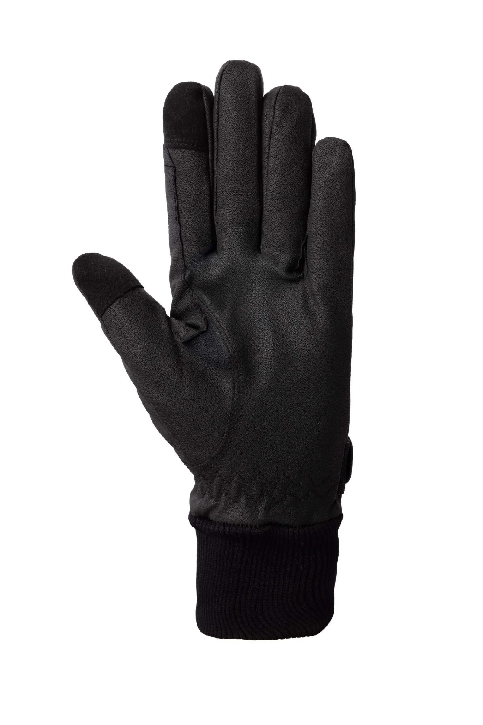 Online PU Leather Fleece-Lined Riding Gloves Riding Gloves For Winter