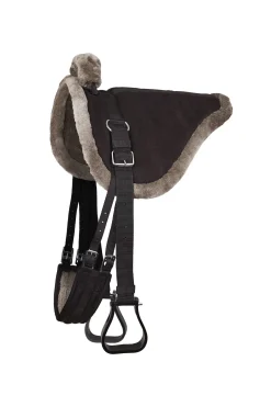 Fashion PU Suede Bareback Saddle Saddles
