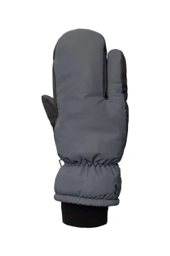 Outlet Reflective 3-Finger Mittens Riding Gloves For Winter