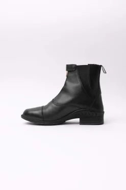Hot Rose Leather Jodphur Boots with Front Zipper Jodhpur Boots