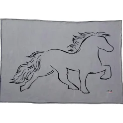Sale Fleece blanket with horse Gifts & Horse Toys
