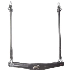 New Hannoveran noseband with horse emblem Bridles & Nosebands
