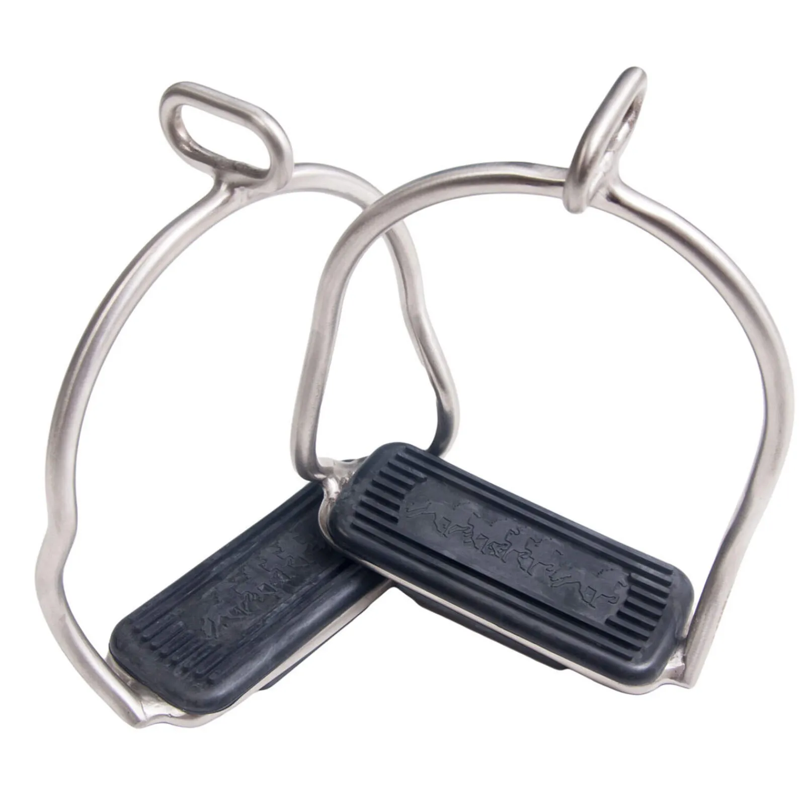 Discount Stirrups, brushed steel Stirrups
