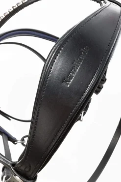 Fashion Bridle Ocean crank nb. with flash Bridles & Nosebands