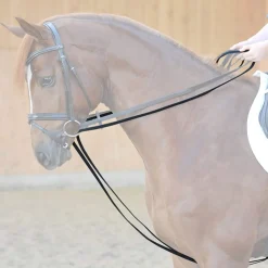 Discount Draw reins 16mm, leather Auxiliary Reins & Lunging Aids|Auxiliary Reins & Lunging Aids