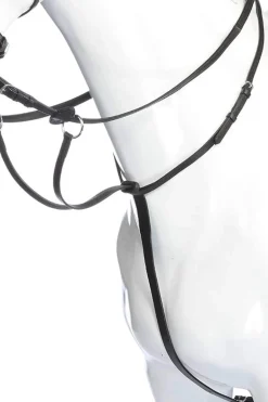 Outlet Ecoline Martingal with Stoppers Auxiliary Reins & Lunging Aids|Auxiliary Reins & Lunging Aids