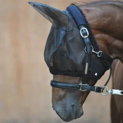 Outlet Flymask w/ neoprene sleeve at the top Fly Masks & Fringes|Fly Masks & Fringes