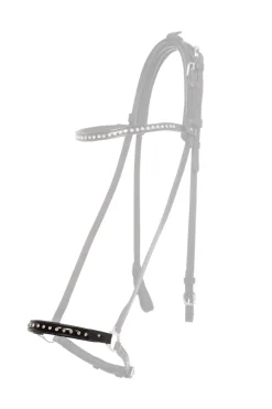 Outlet Glansandi Dropped Noseband Piece for Kjartan Icelandic Bridle Bridles & Nosebands