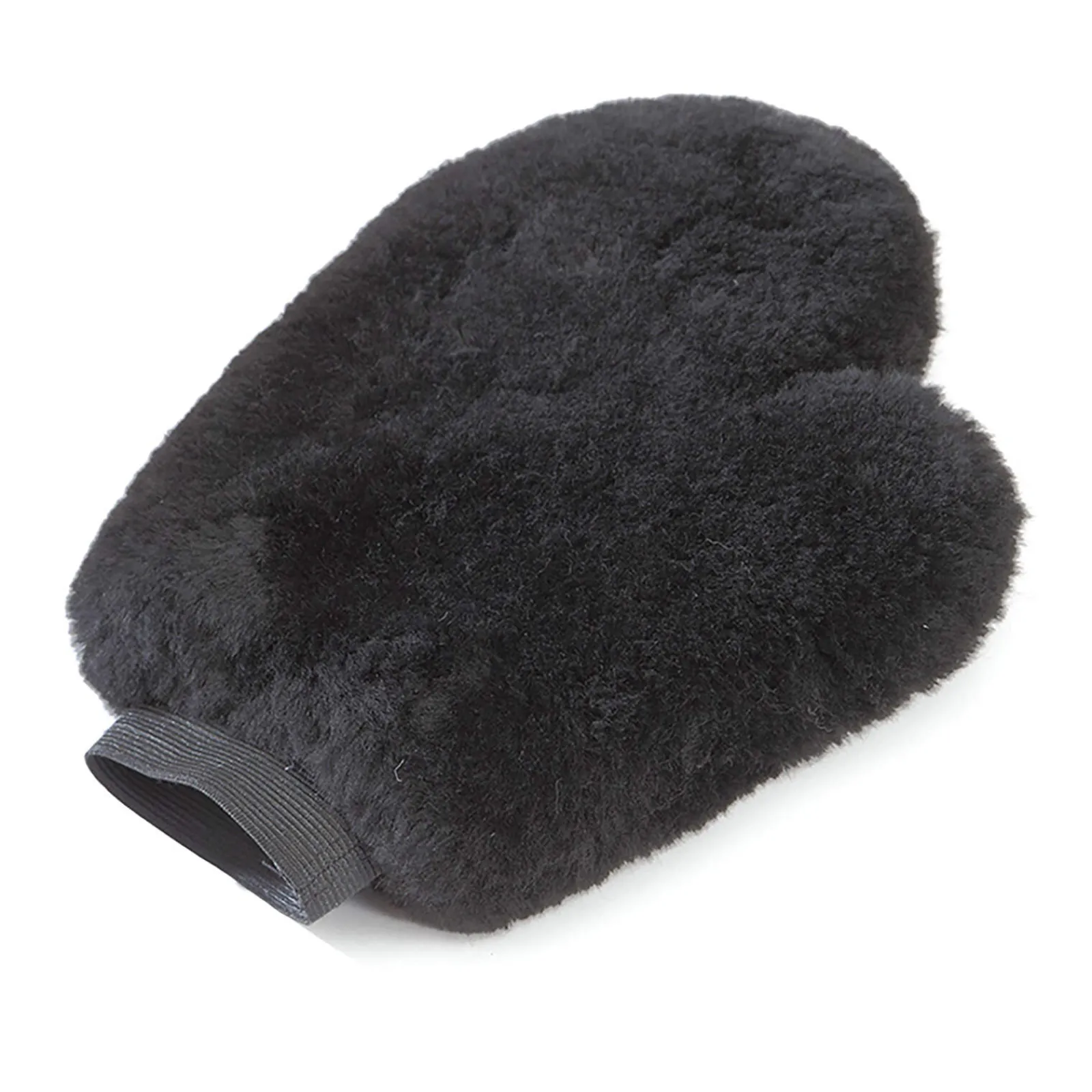 Discount Lambswool grooming glove w/ thumb Grooming Accessories