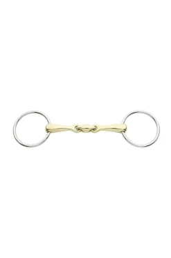 Outlet Snaffle bit, double jointed KavalBits, 145mm Loose Ring Snaffles