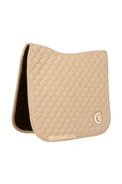 Discount Horsewear Dressage Saddle Pad onion quilt 3D logo Dressage Saddle Pads
