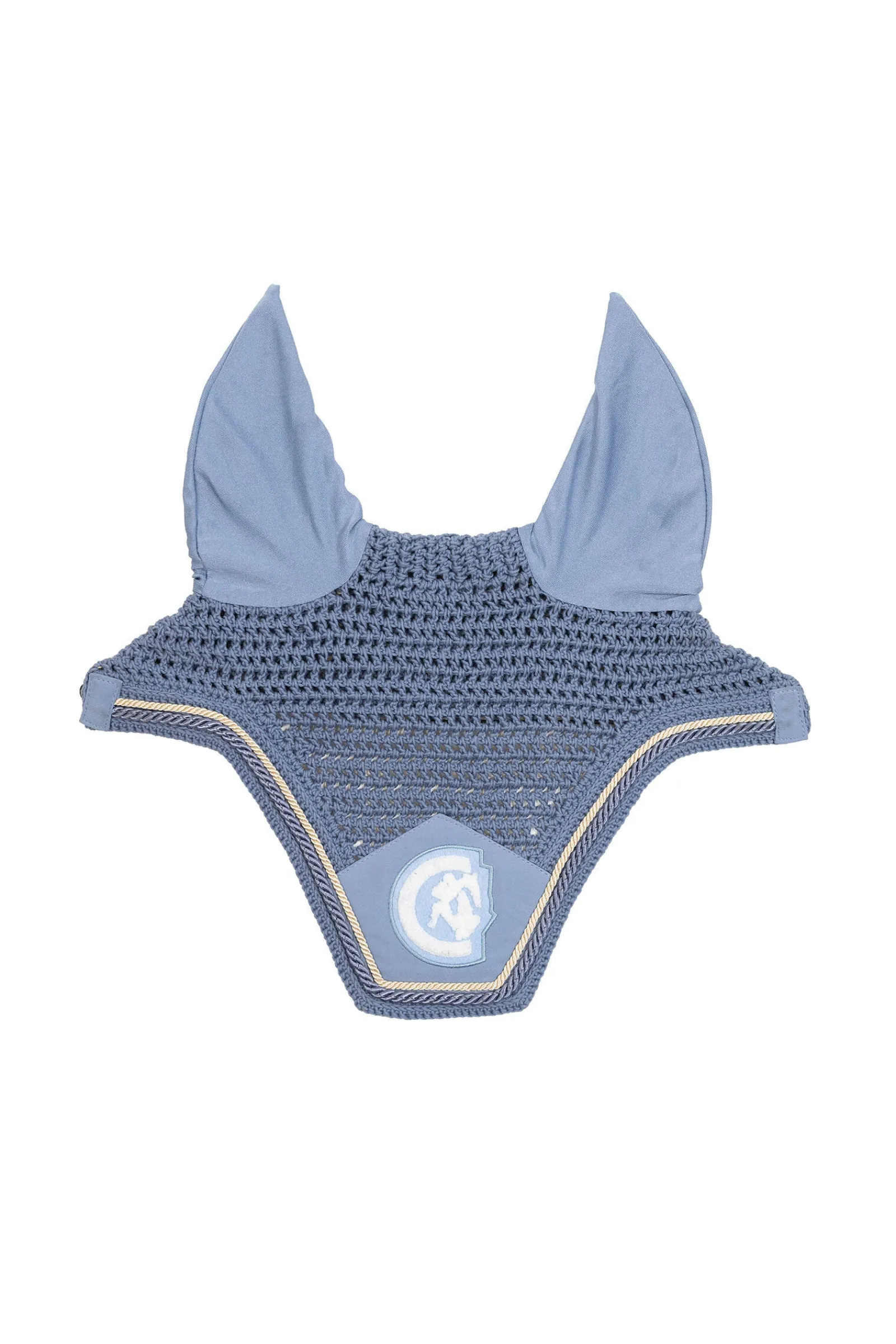 Hot Horsewear Fly veil Wellington 3D Logo rope Ear Bonnets & Fly Veils|Ear Bonnets & Fly Veils