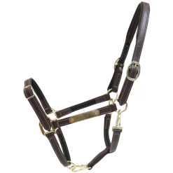 Outlet Horsewear Leather Halter Flexible Leather Headcollars
