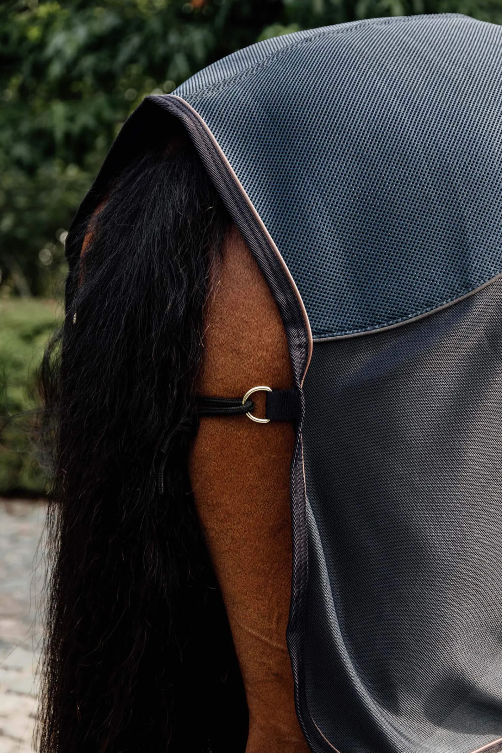 Best Horsewear Mesh Combo Cooler Sheet Fleece Horse Rugs & Cooler Rugs
