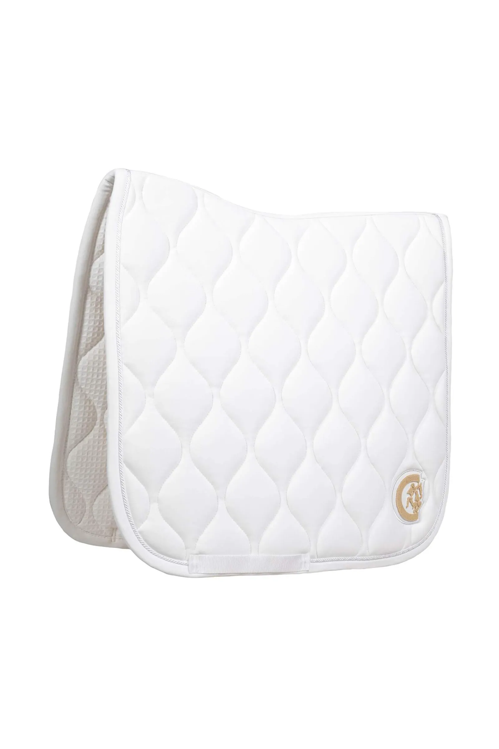 Discount Horsewear Saddle Pad Wave 3D Logo Dressage Dressage Saddle Pads