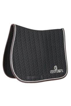 Fashion Horsewear Saddle Pad Leather Fishbone Jumping Pony Saddle Pads|All Purpose & Jumping Saddle Pads